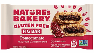 Natures Bakery Fig Bar Gluten Free Pomegranate 12ct